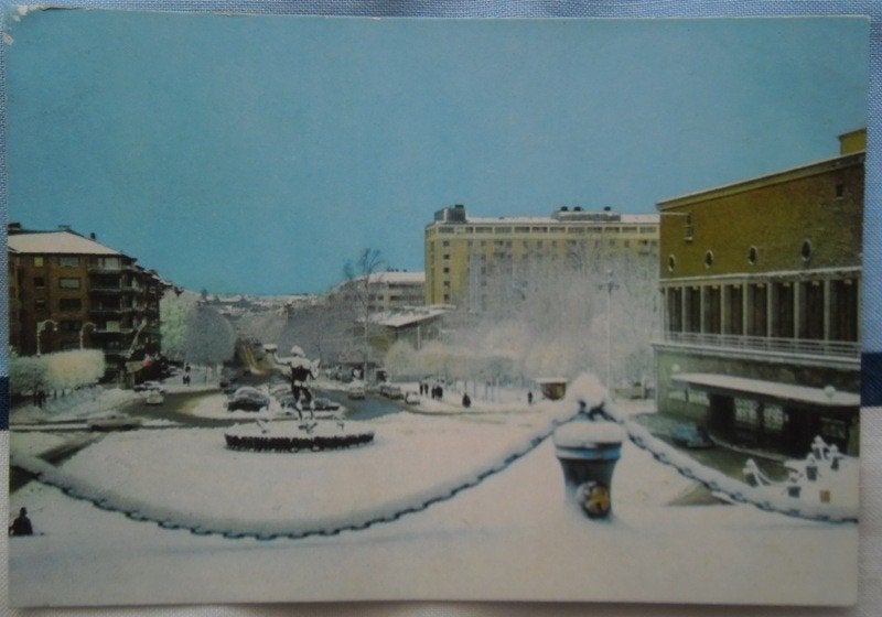 Oude ansichtkaart Göteborg, Zweden., Ophalen of Verzenden, 1960 tot 1980, Gelopen, Overig Europa