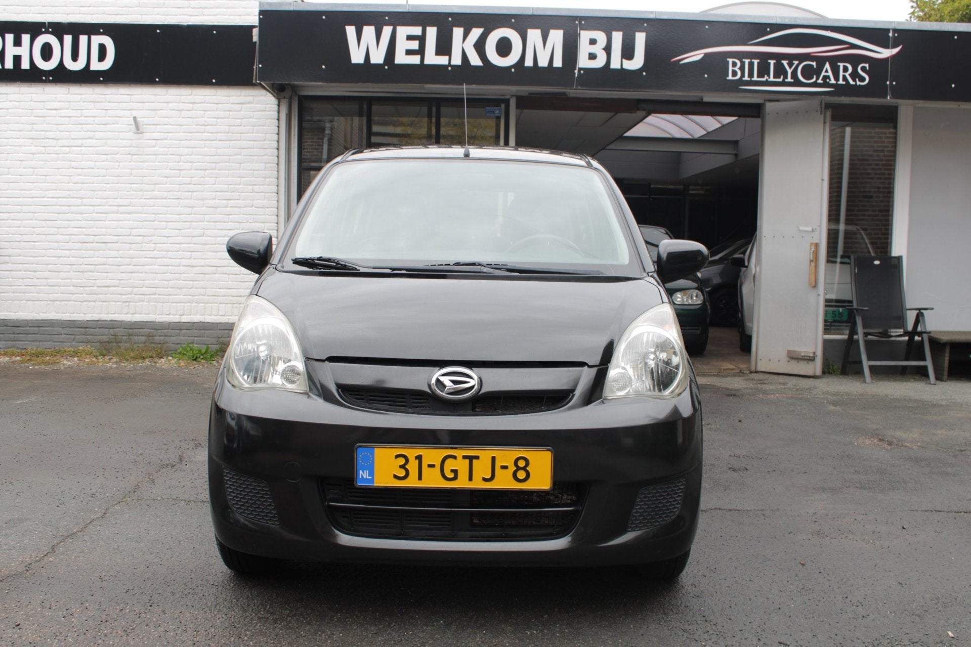 Daihatsu Cuore 1.0 Trend / STUURBEKRACHTIGING, Stof, Zwart, 18 €/maand, 4 stoelen