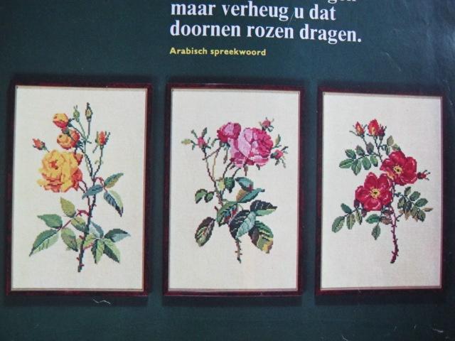 Borduurpatroon   Roosjes   nr 3810 70  do, Verzenden, Nieuw, Handborduren, Patroon