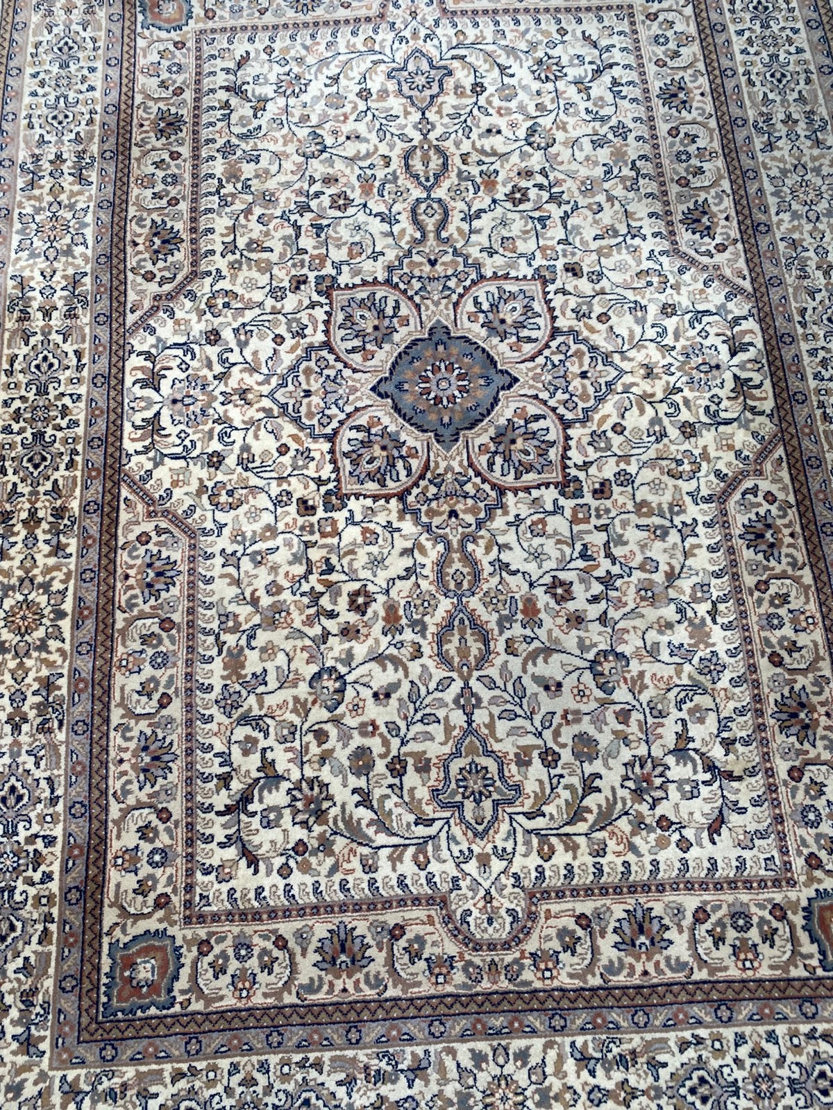 Handgemaakte perziche tapijt /wol, Ophalen of Verzenden, Zo goed als nieuw, Rechthoekig, 200 cm of meer