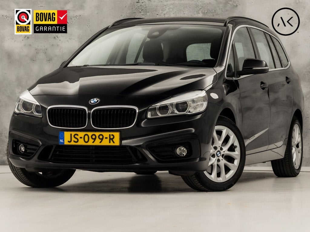 BMW 2 Serie 220i High Executive 7 Persoons 192Pk Automaat (N, Auto's, BMW, Stof, Gebruikt, 7 stoelen, Zwart