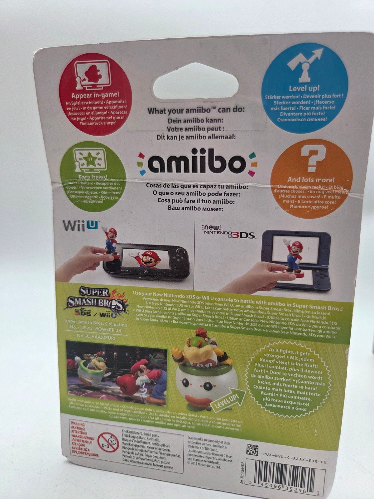 Amiibo Bowser Jr. Super Smash Bros. Collection, Support@nintendo.com, 11-1 Hokotate-cho, Kamitoba, Minami-ku, Kyoto 601-8501, Japan