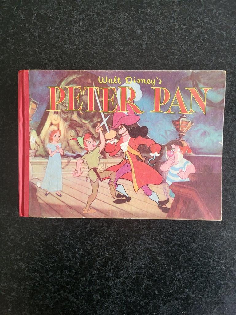 Walt Disney's Peter Pan - Vintage Boek, Ophalen of Verzenden