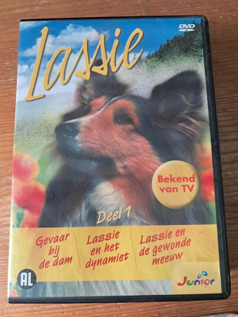 Lassie op dvd, Ophalen, Alle leeftijden, Zo goed als nieuw, Dieren