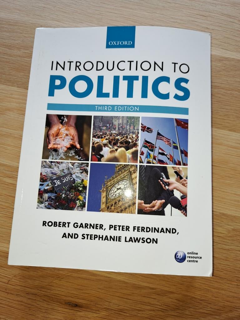 Introduction to Politics, Boeken, Ophalen of Verzenden, Beta, WO, Robert Garner, Peter Ferdinand, Stephanie Lawson