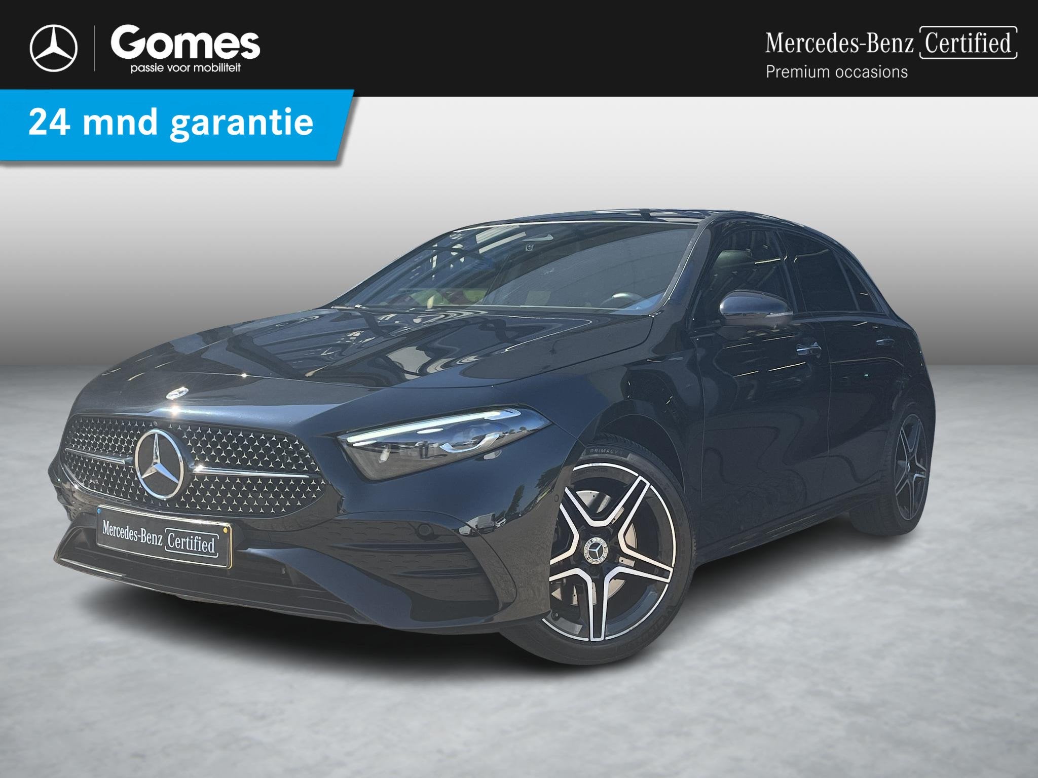 Mercedes-Benz A-klasse 250 e AMG Line, Auto's, Mercedes-Benz, Gebruikt, 16 kWh, Zwart, Bedrijf