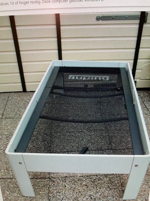 Auping Auronde 2000 1 persoons bedden, Huis en Inrichting, Slaapkamer | Bedden, Ophalen, 90 cm, Eenpersoons, Bruin