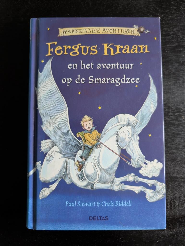Fergus Kraan en het avontuur op de Smaragdzee - stewart, Ophalen of Verzenden, Nieuw, Paul Stewart & Chris Riddell, Fictie