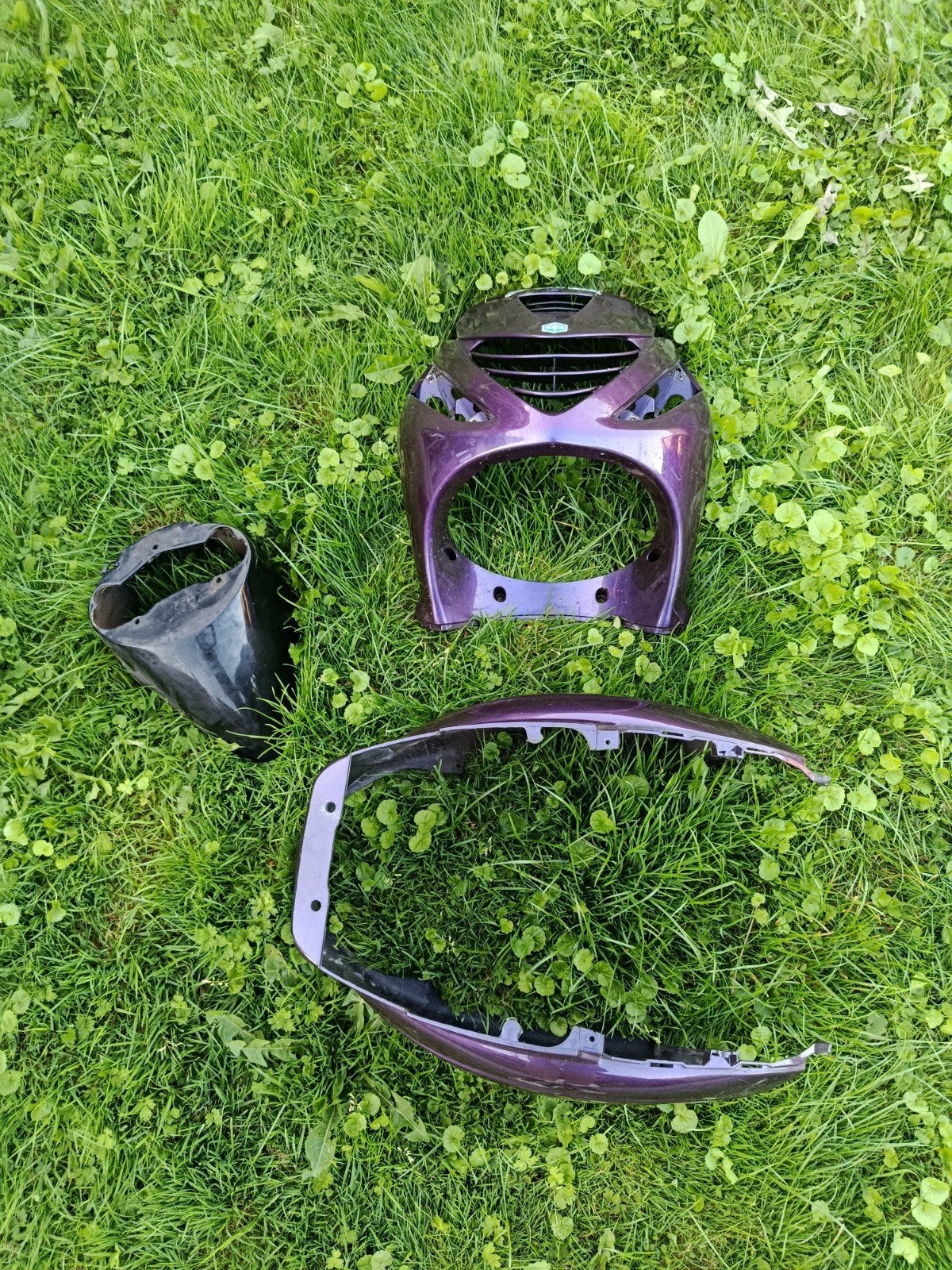 Paarse Piaggio Zip 2000 SP Kappen Set, Ophalen of Verzenden