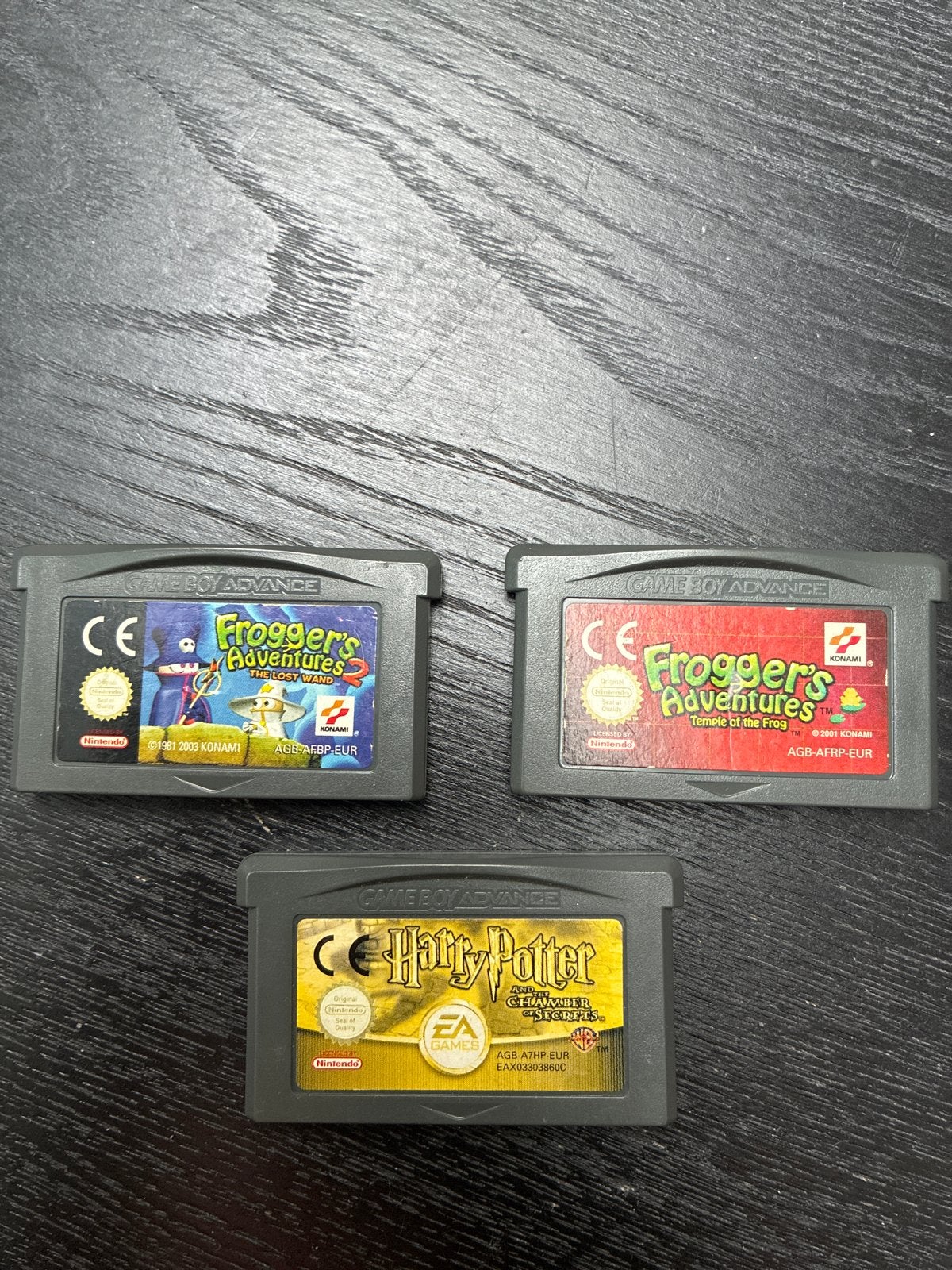 Game Boy Advance games: Frogger's Adventures & Harry Potter, Spelcomputers en Games, Avontuur en Actie, Gebruikt, 1 speler, Ophalen of Verzenden
