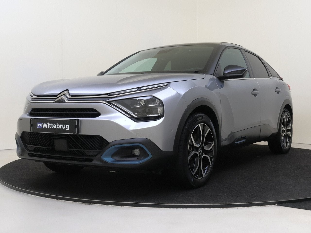 Citroën Ë-C4 Shine 50 kWh LUXE VERSIE MET VOL LEDER & OPEN, Auto's, Automaat, 136 pk, Gebruikt, SUV of Terreinwagen
