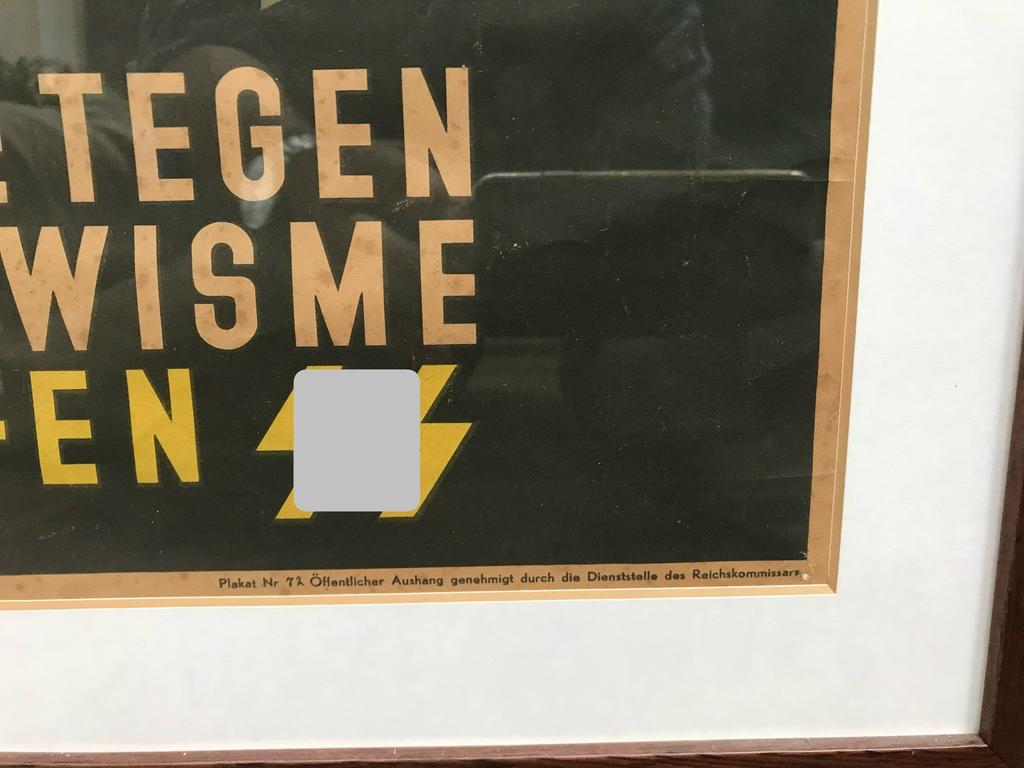 Alles Sal Reg Kom poster origineel XX, Verzamelen, Ophalen, Overige soorten, Nederland, Foto of Poster