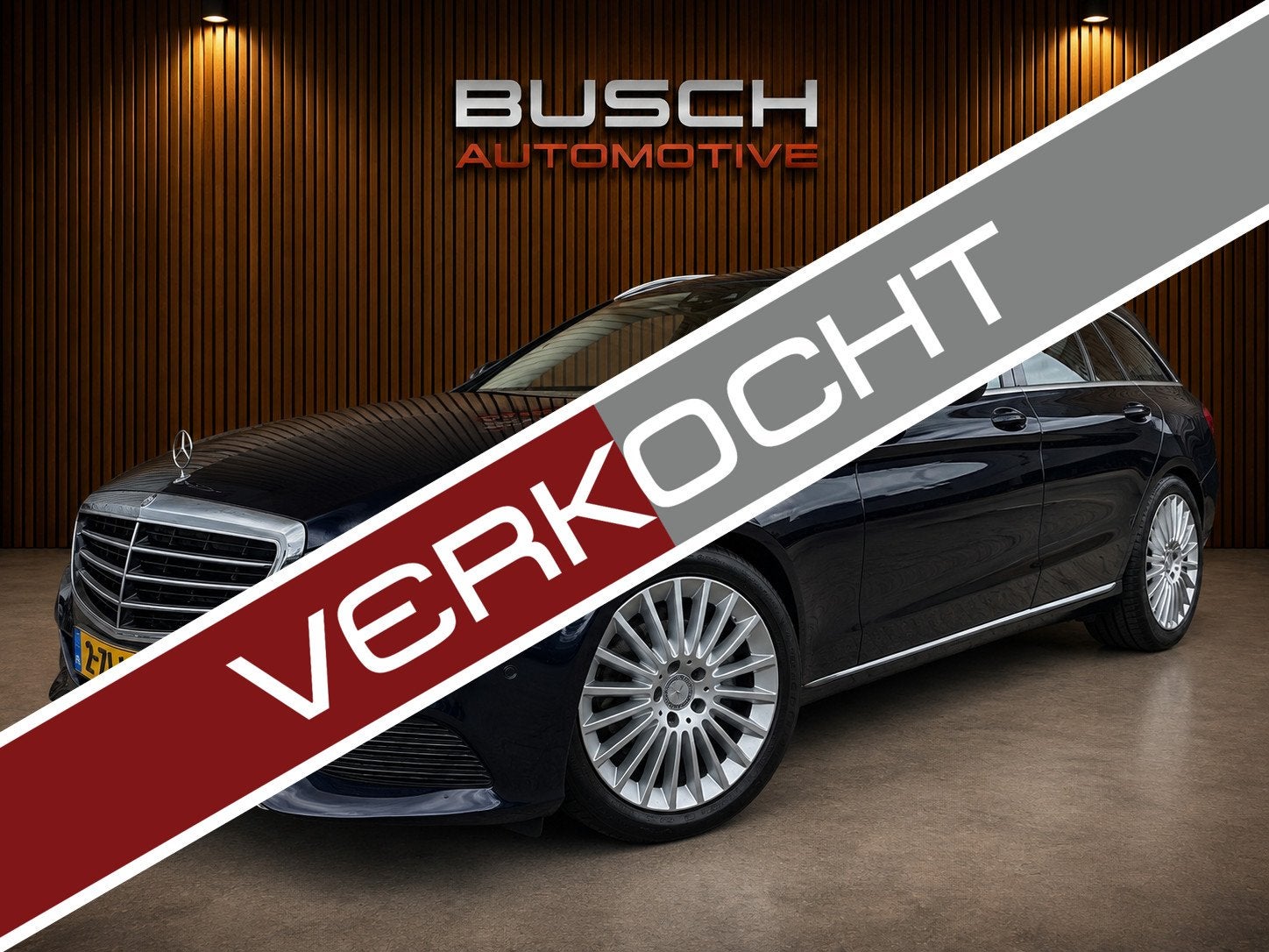 Mercedes-Benz C-klasse Estate 180 Ambition | 1e EIGENAAR |, Automaat, Dealer onderhouden, Achterwielaandrijving, Blauw
