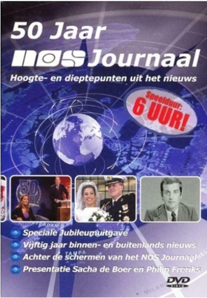 50 jaar NOS journaal 2 DVD, Alle leeftijden, Ophalen of Verzenden, Zo goed als nieuw, Politiek of Geschiedenis