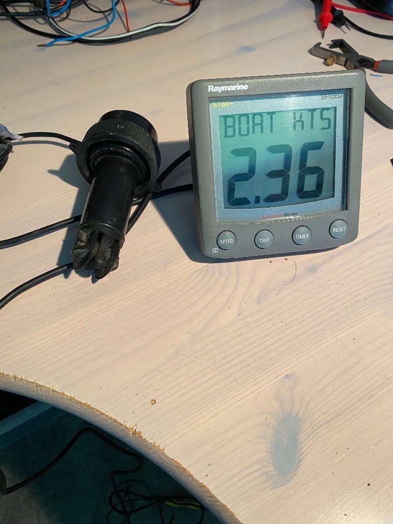 Raymarine ST60 Speed Display + Airmar Snelheidssensor, Watersport en Boten, Navigatiemiddelen en Scheepselektronica, Ophalen of Verzenden