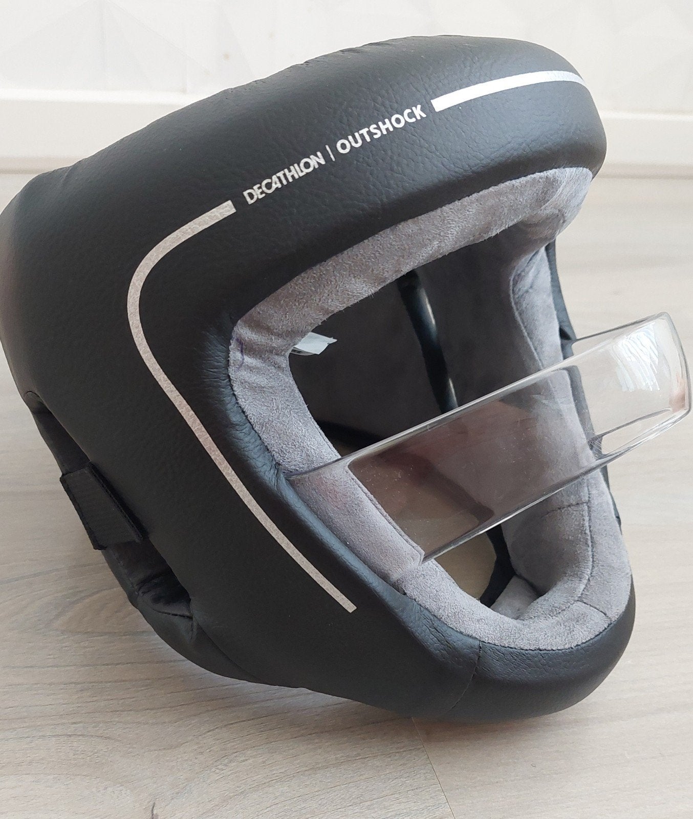 Domyos hoofdbeschermer met neusbescherming maat M, Sport en Fitness, Boksen, Ophalen of Verzenden, Zo goed als nieuw, Bokshelm