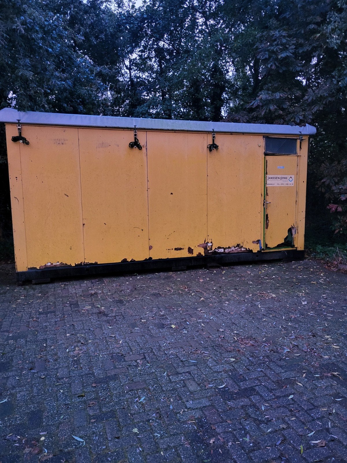 bouwkeet unit gratis af te halen, Ophalen, Gebruikt