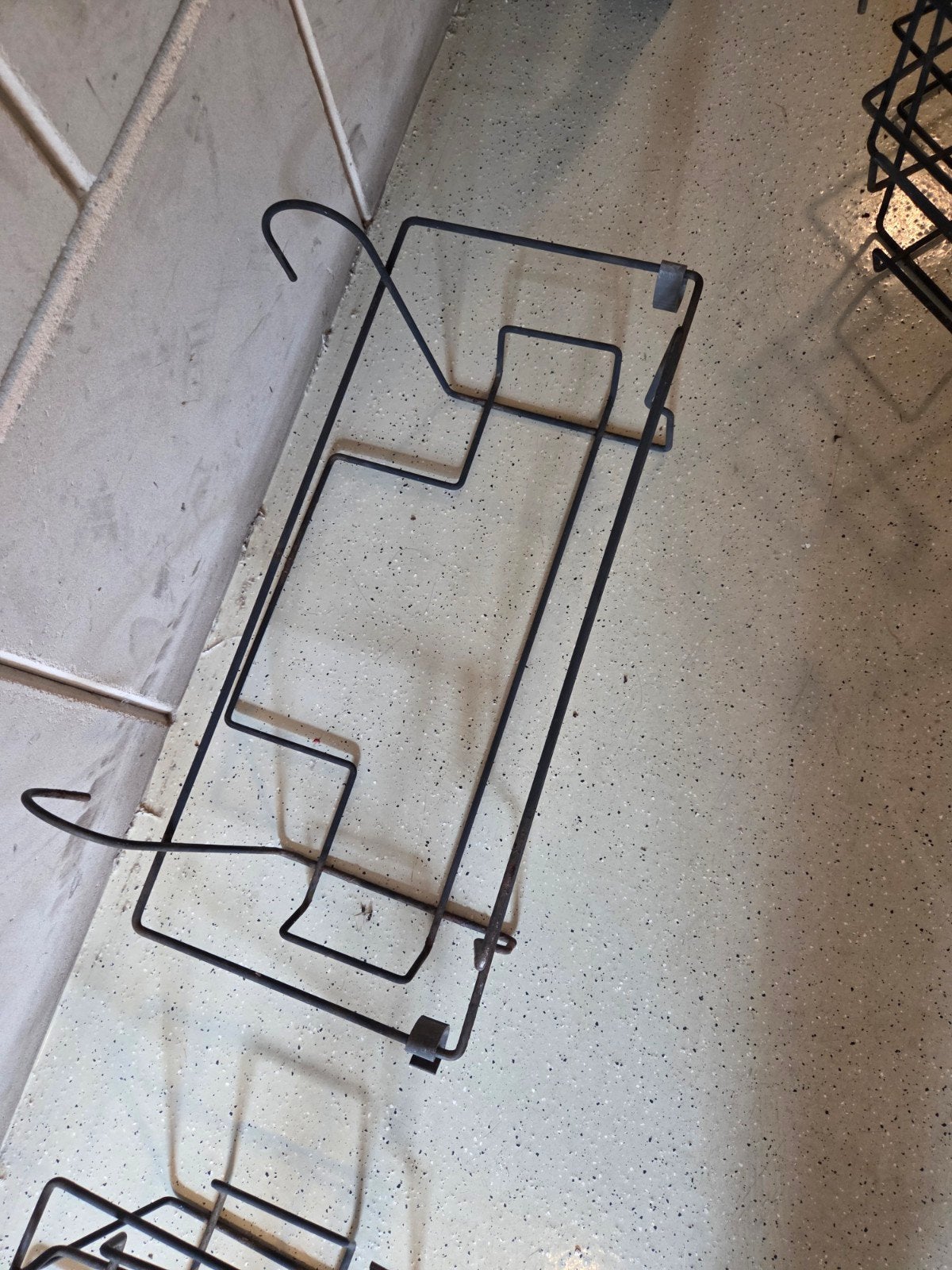 Metalen bloempot houders voor balkon of tuin, Tuin en Terras, Bloembakken en Plantenbakken, Gebruikt, Minder dan 30 cm, Minder dan 60 cm