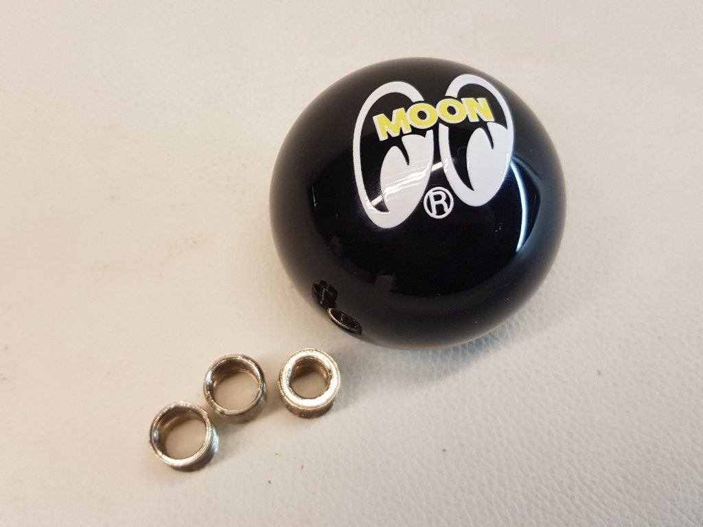 Mooneyes pookknop zwart Moon pook Hotrod Ratfink VW kever, Ophalen of Verzenden, Nieuw