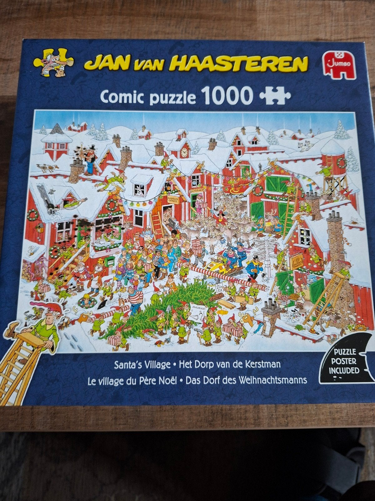 Jan van Haasteren het dorp van de kerstman, Ophalen, 500 t/m 1500 stukjes, Zo goed als nieuw