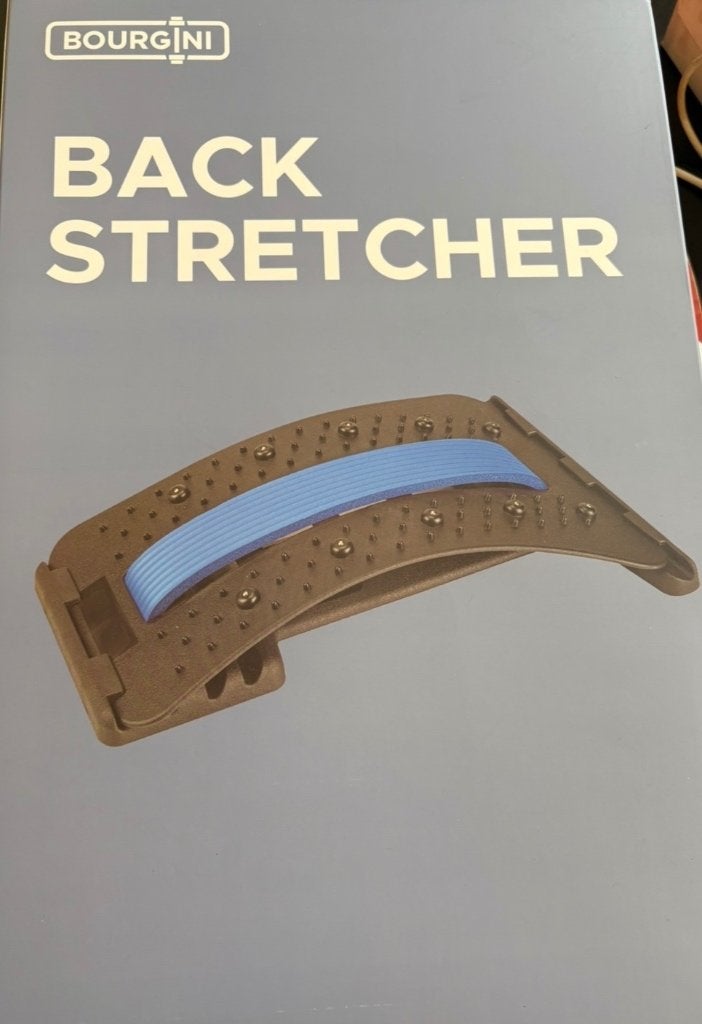Bourgini Back stretcher, Sport en Fitness, Ophalen, Nieuw, Rug