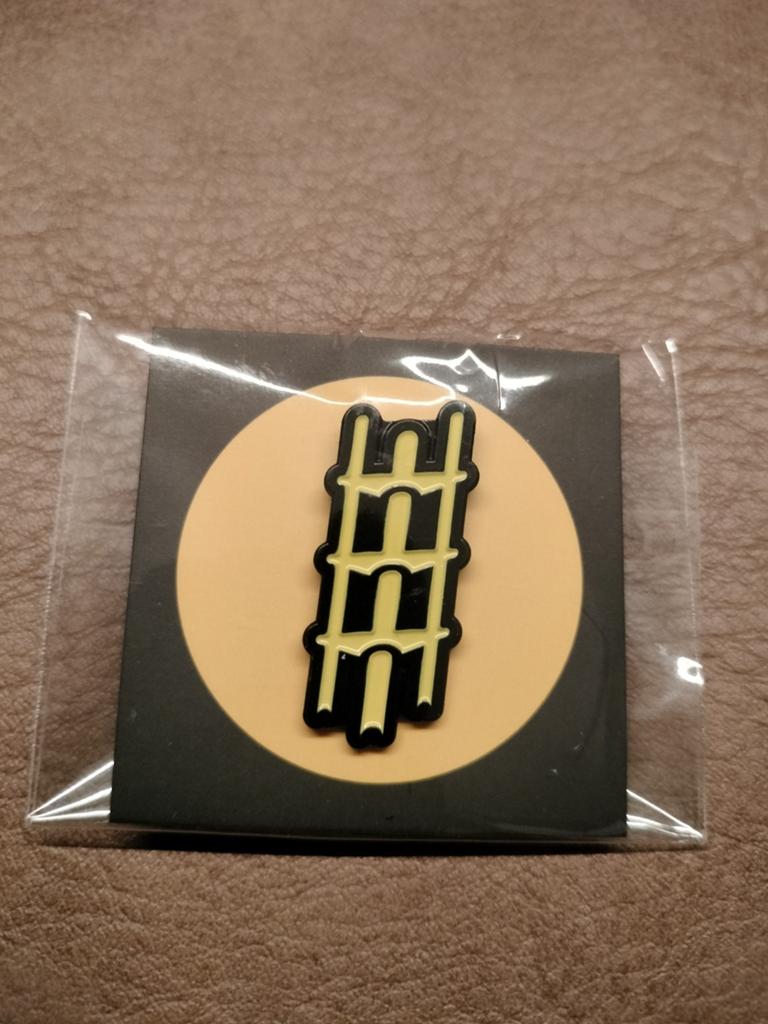 Efteling fan pin: Niels Kooyman trackdeel, Verzenden, Nieuw, Button of Speldje