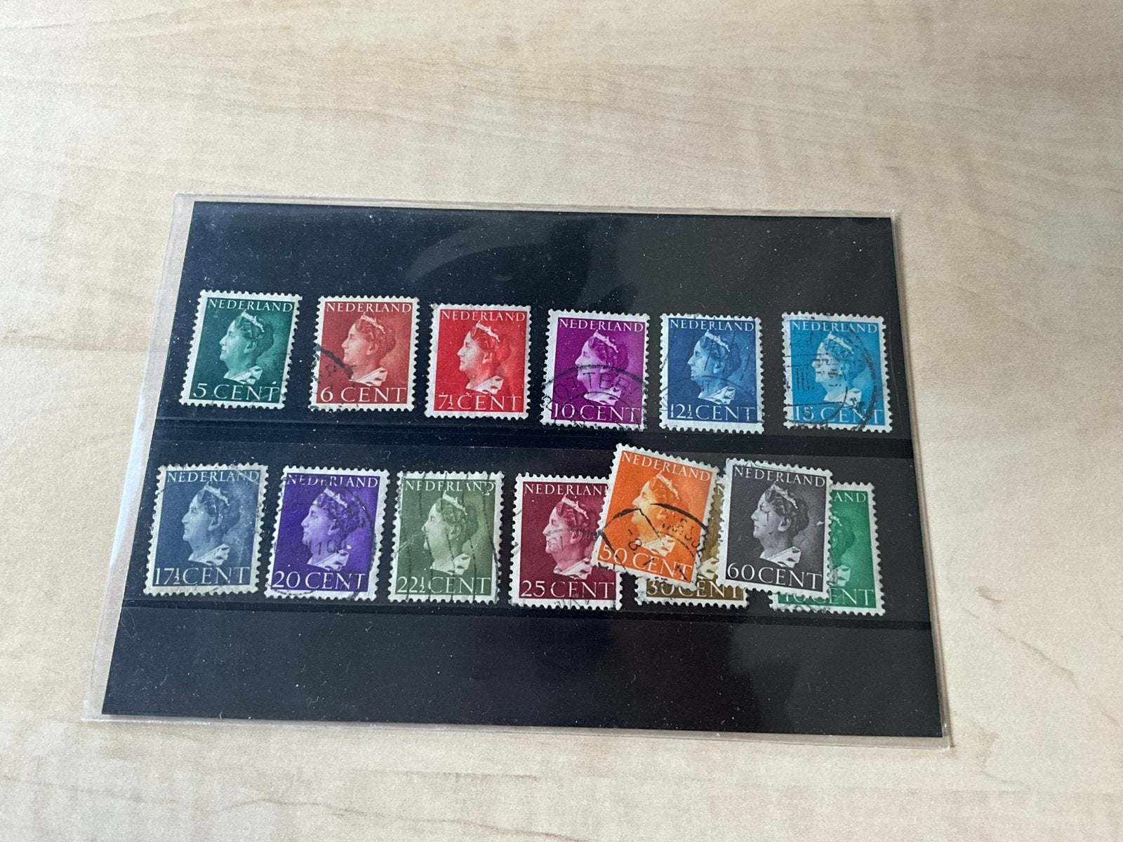 Serie Frankeerzegels Koningin Wilhelmina 'Konijnenburg’, Postzegels en Munten, Ophalen of Verzenden, T/m 1940, Gestempeld
