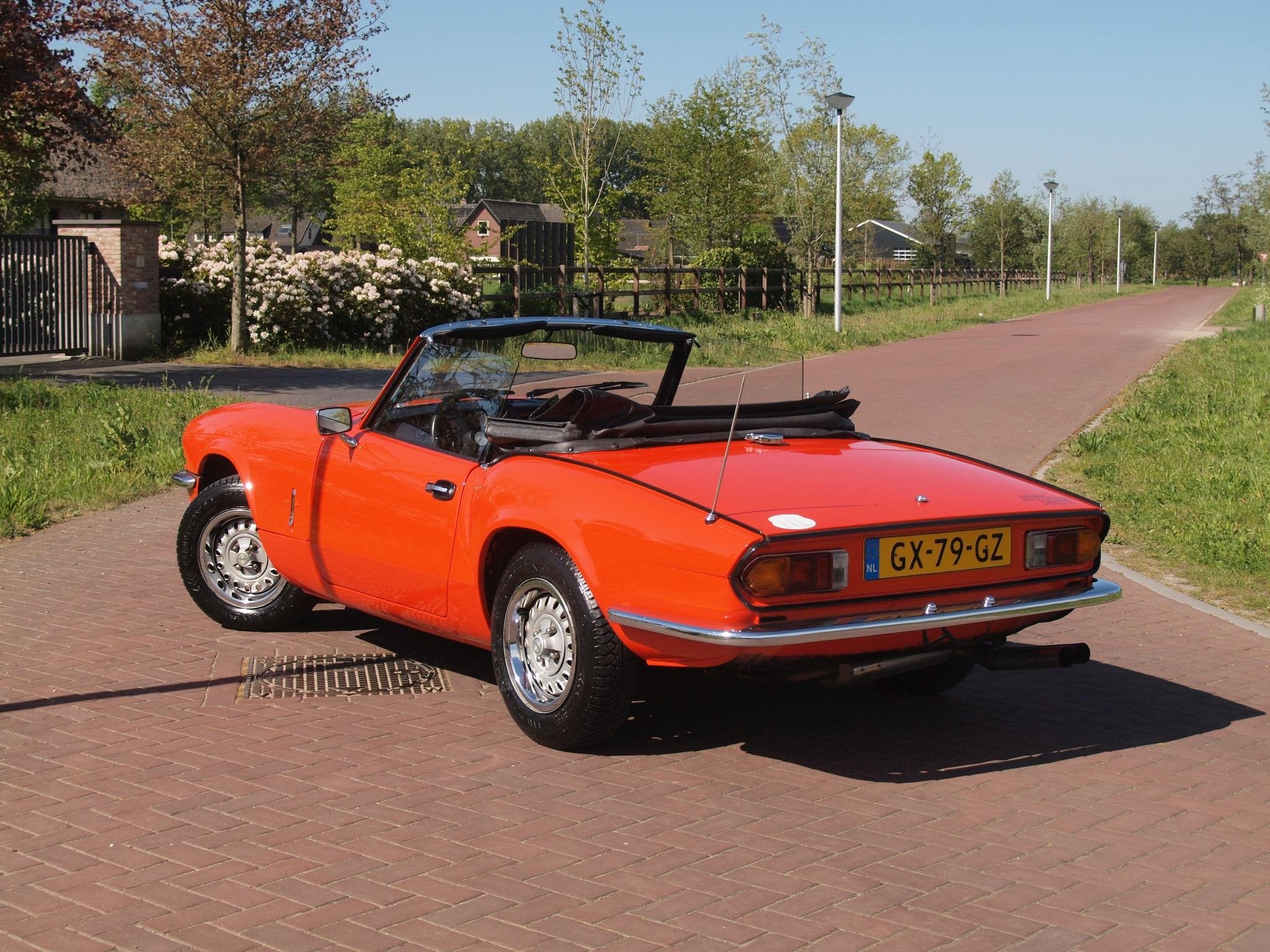 Triumph Spitfire 1500 Soft Top | Nederlandse auto | Zeer net, Auto's, Triumph, Gebruikt, 4 cilinders, Cabriolet, Origineel Nederlands