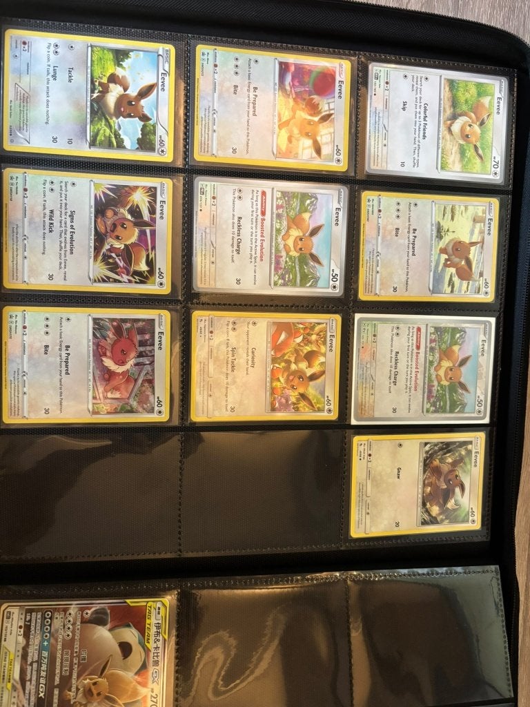 Foto 11 van Pokémon Eevee & Eeveelutions collectie + Vault X binder