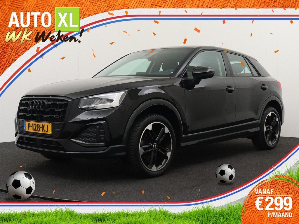 Audi Q2 35 150 PK Aut. TFSI S-Line Black-Edition Digi.Dash T, Auto's, Audi, Stof, 4 cilinders, 150 pk, Zwart
