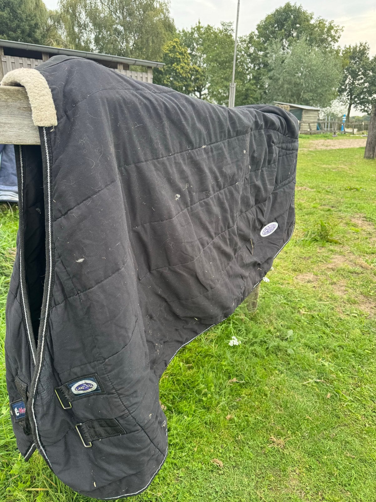 Zwarte staldeken, Gebruikt, Overige merken, Cob (M), Ophalen of Verzenden