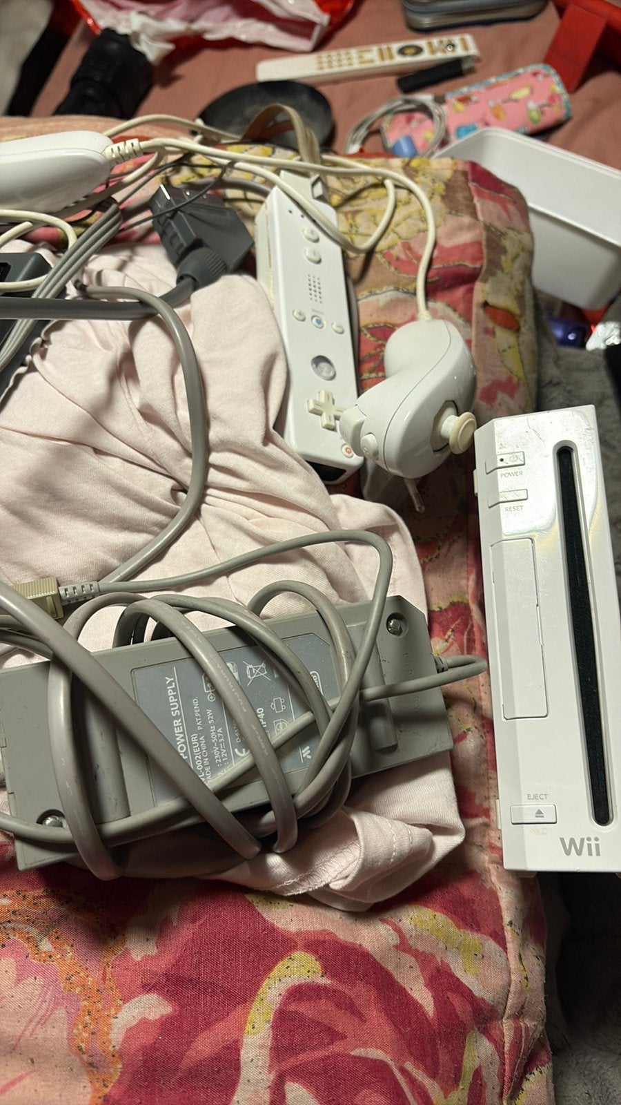 Wii spel computer met spelletjes, Ophalen of Verzenden, Gebruikt, Met 2 controllers, Met games