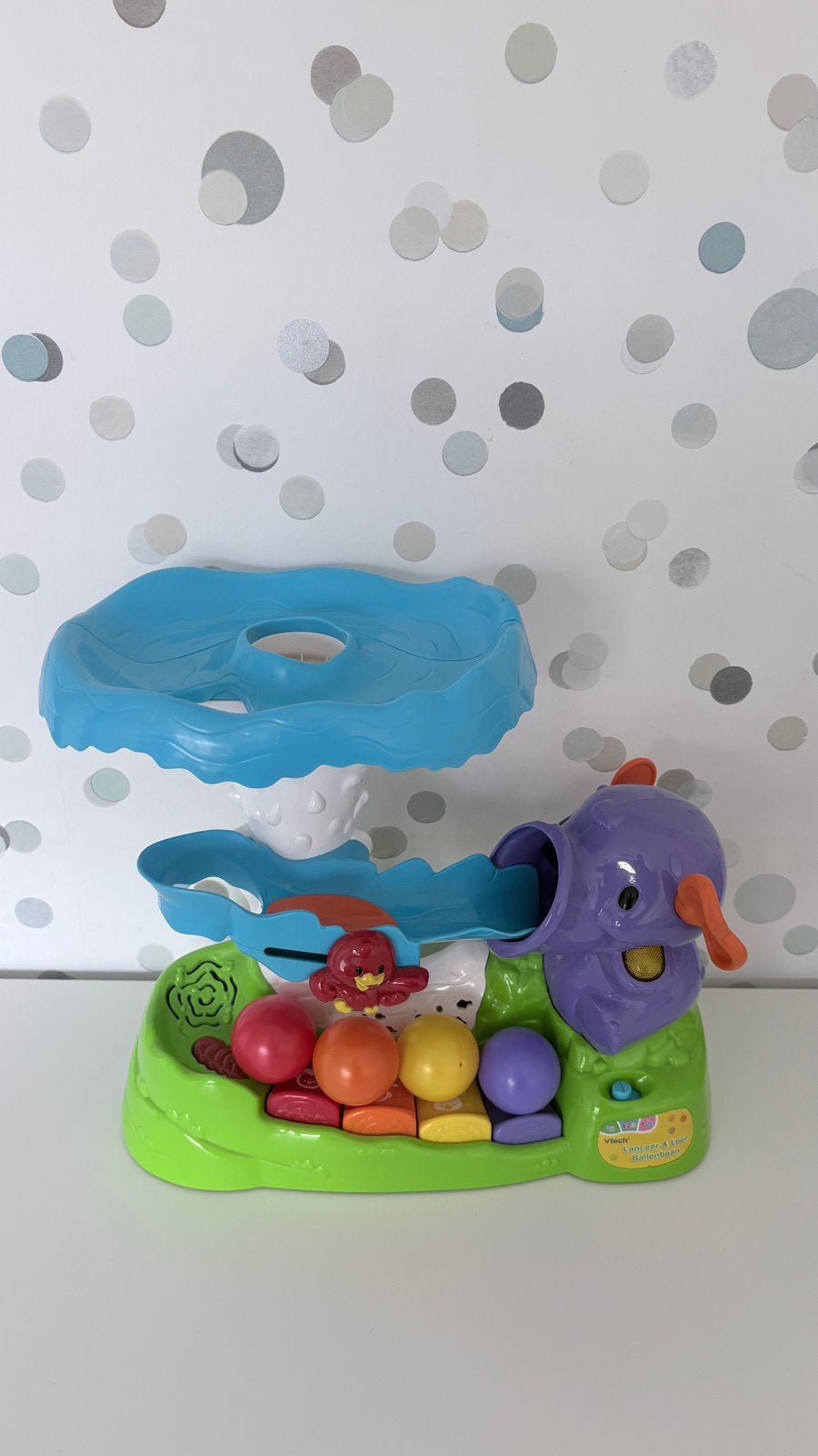 Vtech lanceer & leer ballenbaan (compleet), Ophalen of Verzenden, Zo goed als nieuw
