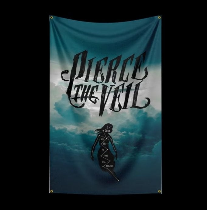 Grote vlaggen Pierce the Veil (150x90cm), Ophalen of Verzenden, Nieuw