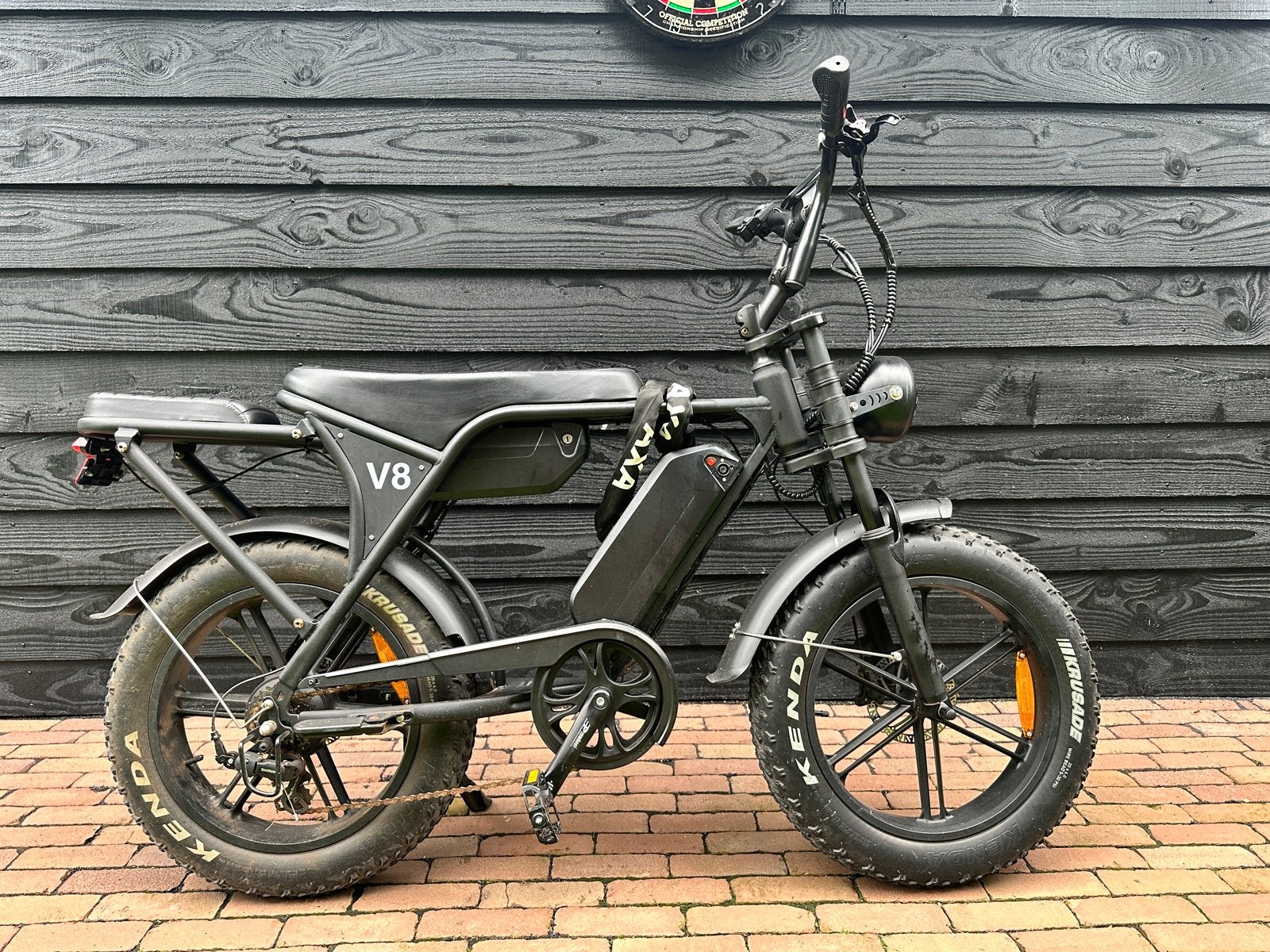 Ouxi V8 Max DUBBELE ACCU, Ophalen of Verzenden, Gebruikt, 50 km per accu of meer, Overige merken