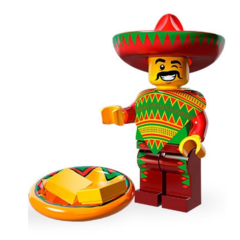 LEGO CMF 71004 - The LEGO Movie - Nr. 12 Taco Tuesday Guy, Lego, Nieuw, Ophalen of Verzenden, Minifiguren serie