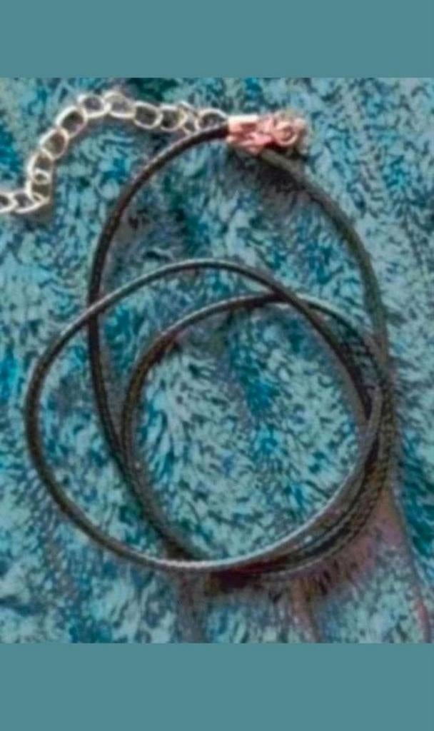 Choker, Sieraden, Tassen en Uiterlijk, Kettingen, Verzenden, Nieuw, Zwart