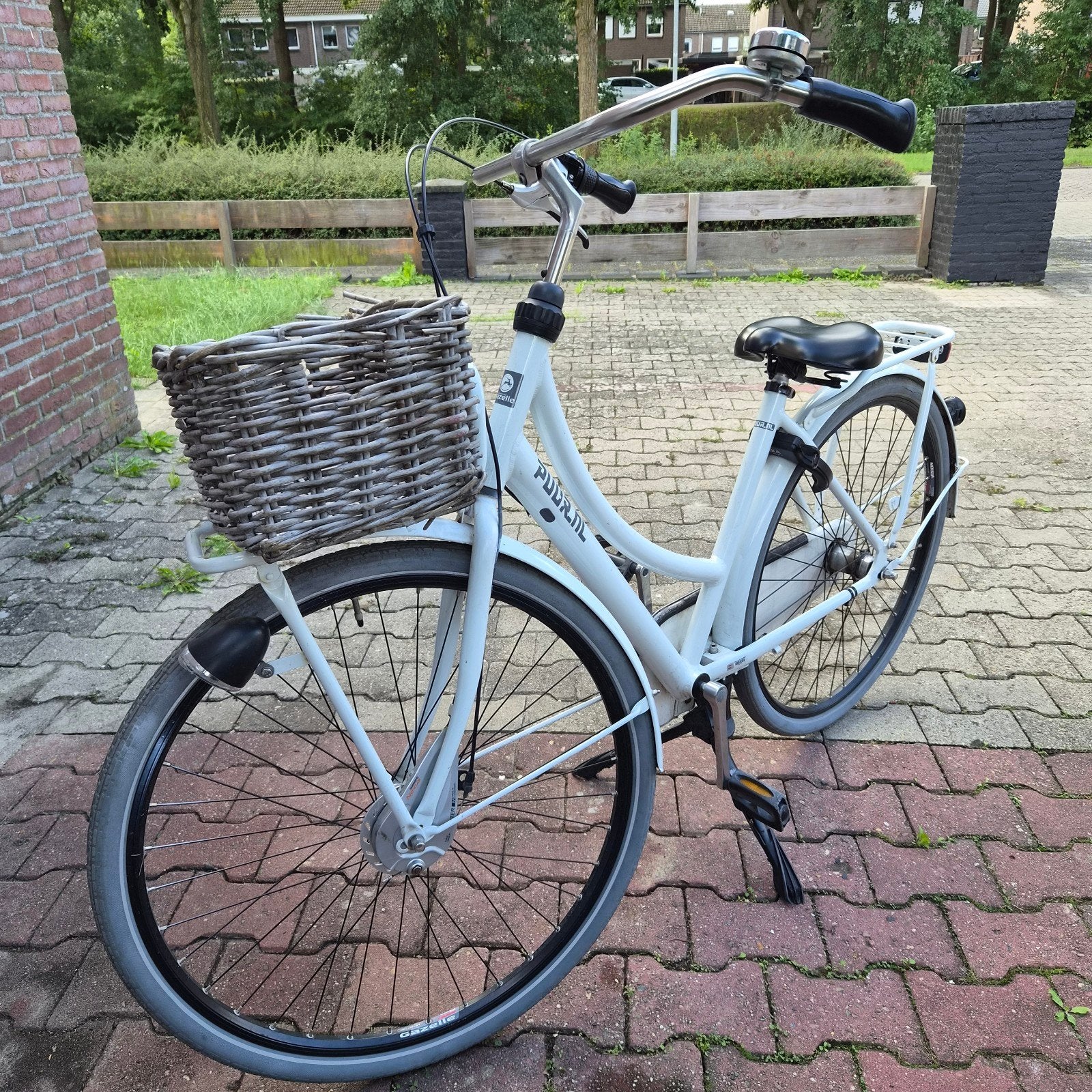Gazelle 26 inch dames- meidenfiets met mand - Gebruikt, Ophalen, Gebruikt, Gazelle