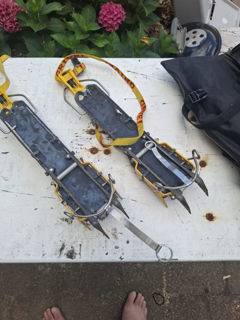 Stijgijzers Grivel, Ophalen, Gebruikt, Schoenen
