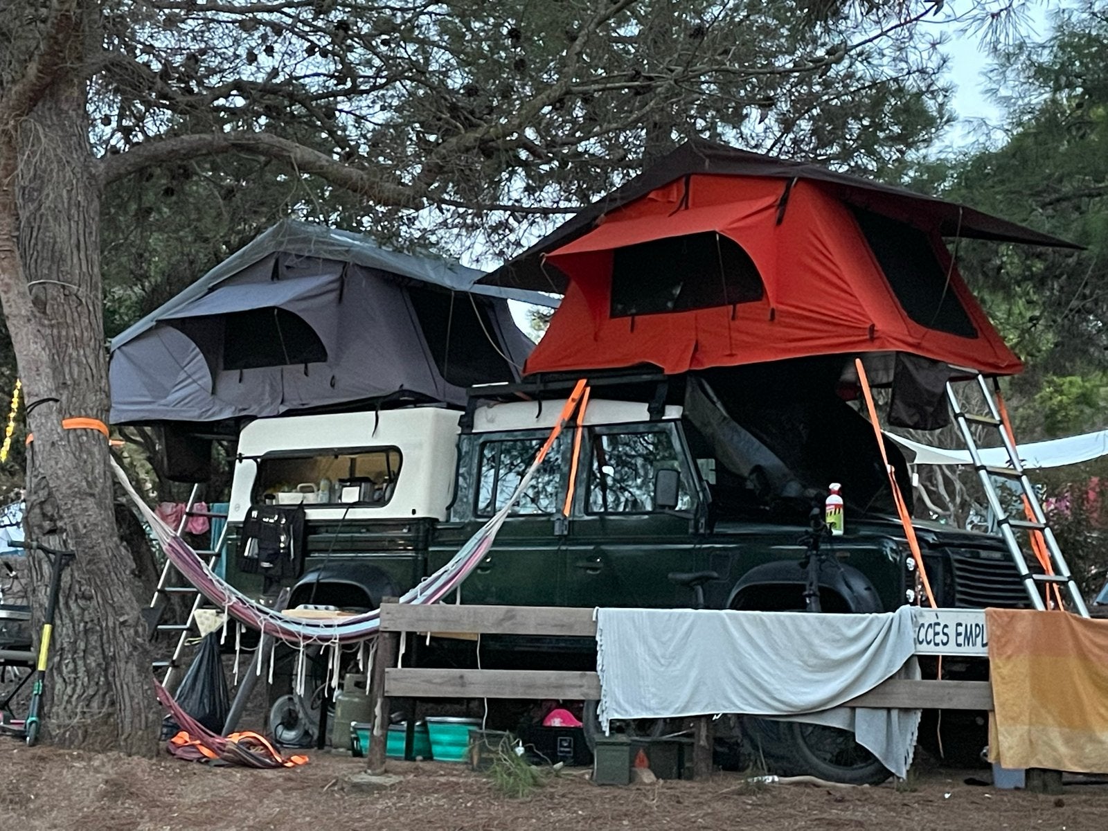 Daktent, Caravans en Kamperen, Ophalen, Gebruikt, Tot en met 2