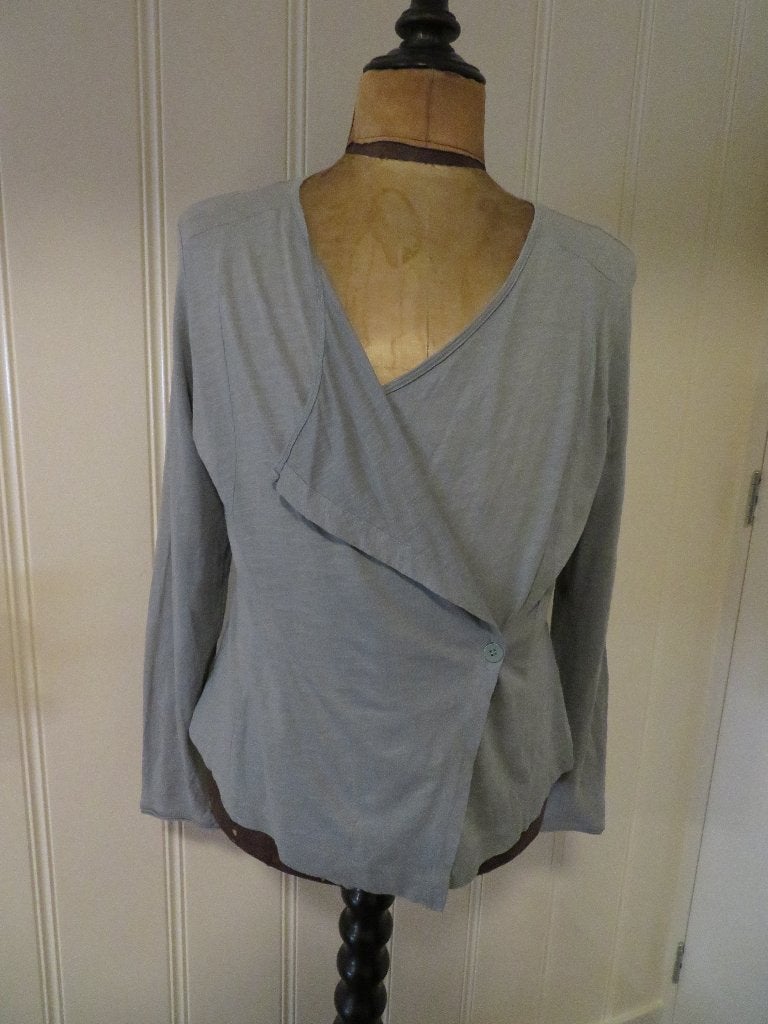 Dames vestje Sandwich maat XL grijs - groen, Maat 46/48 (XL) of groter, Ophalen of Verzenden, Zo goed als nieuw, Grijs