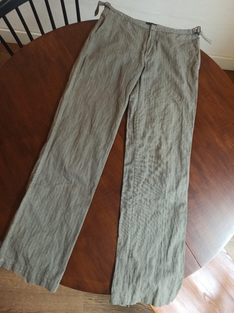 Mooie lange katoenen broek van IKKS, in maat 42, Kleding | Dames, IKKS, Maat 42/44 (L), Ophalen of Verzenden, Zo goed als nieuw