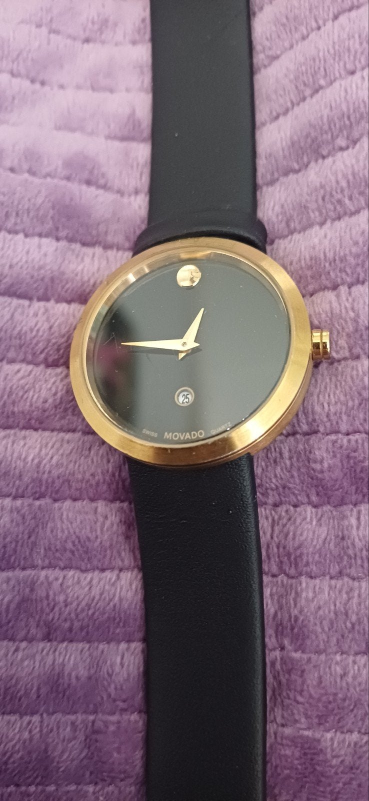Movado museum lady horloge, Ophalen of Verzenden, Zo goed als nieuw, Staal, Overige merken