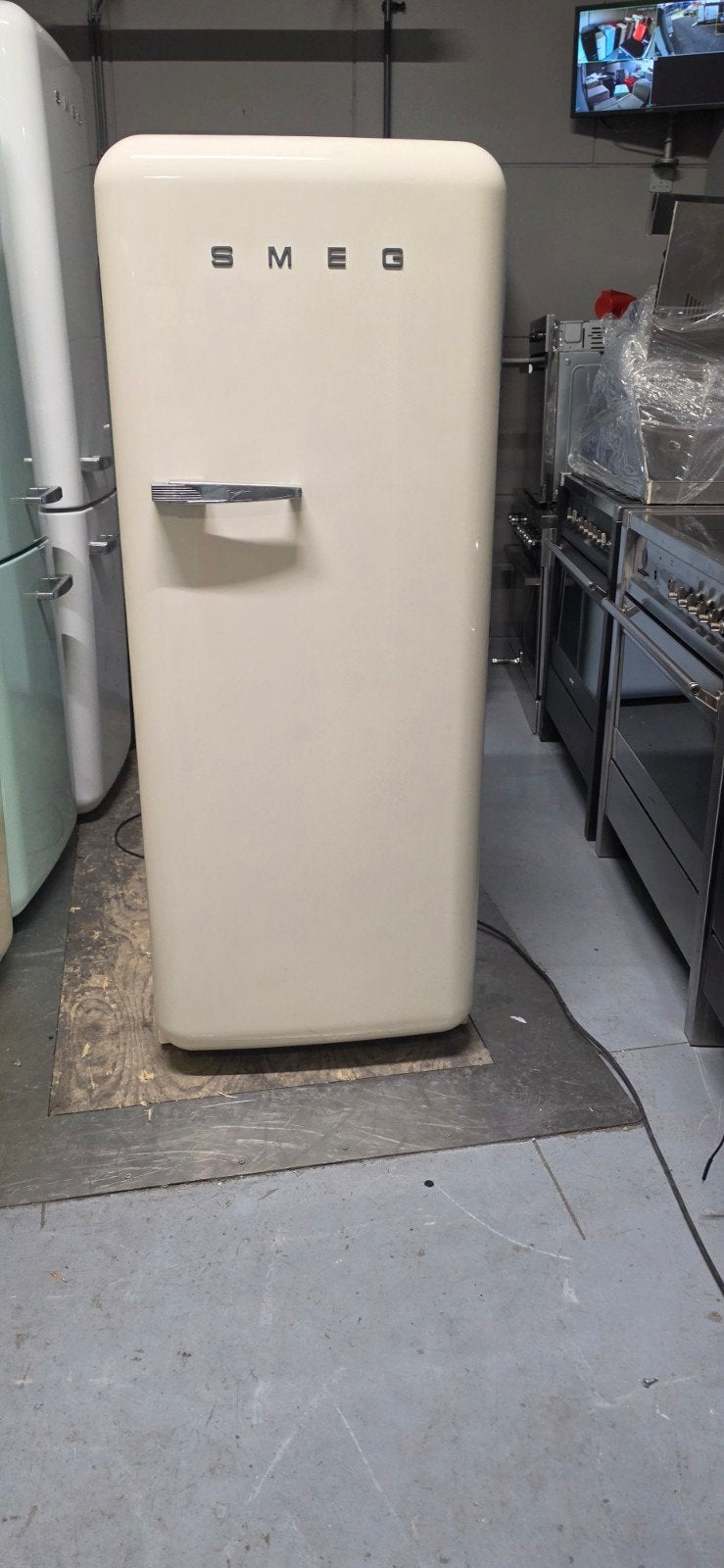 Smeg koelkast crème(inclusief bezorging), Ophalen of Verzenden