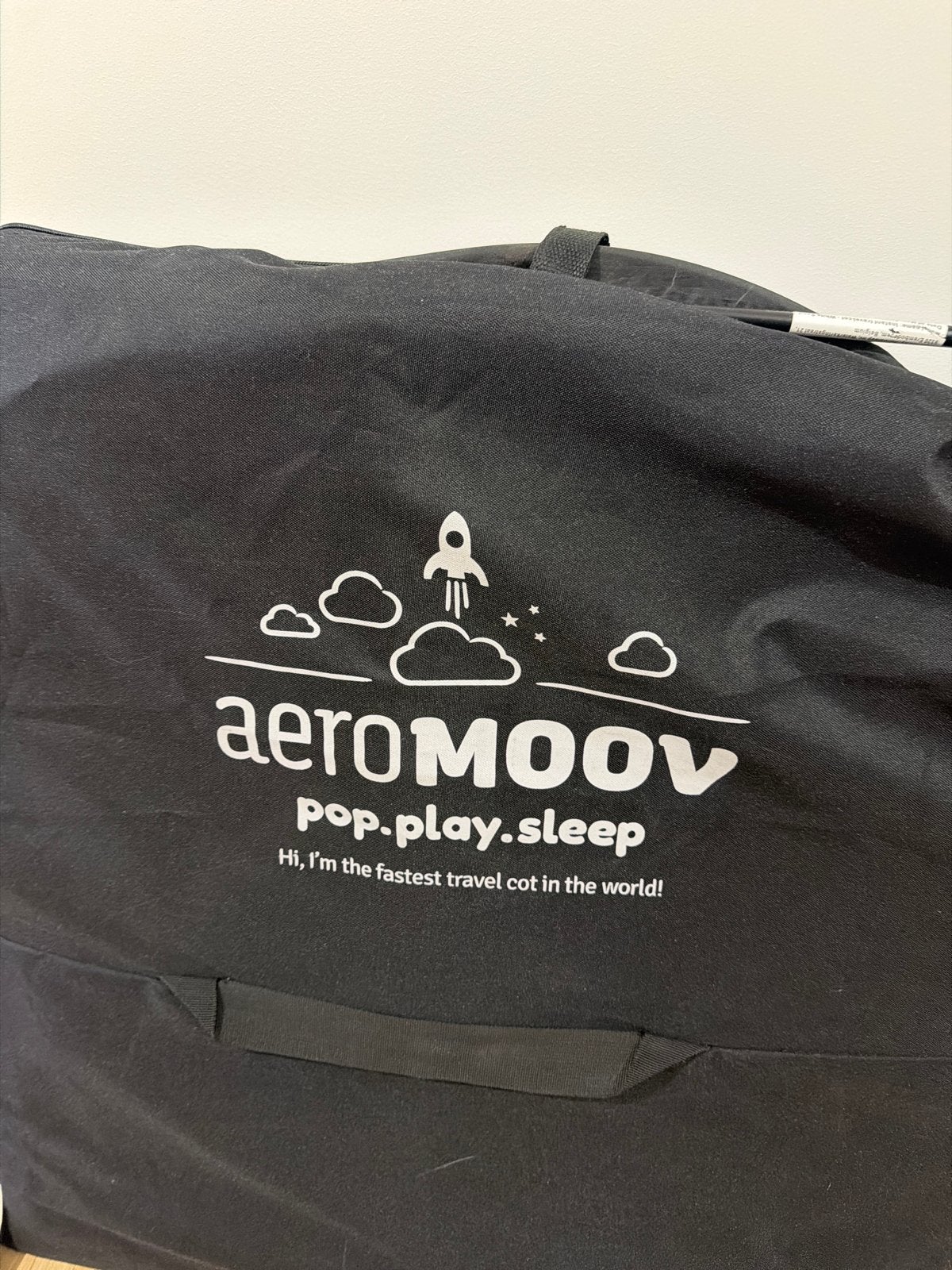 Aeromoov Box Compleet met Verhoger en Matrasje, Ophalen, Zo goed als nieuw, Reisbedje