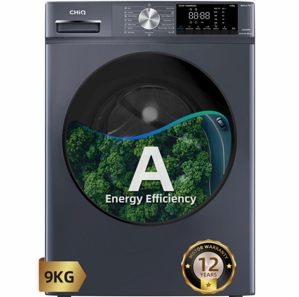 CHiQ - Washing Machine 9 KG ( brand new) Sealed, Witgoed en Apparatuur, Wasmachines, 1200 tot 1600 toeren, 8 tot 10 kg, Nieuw
