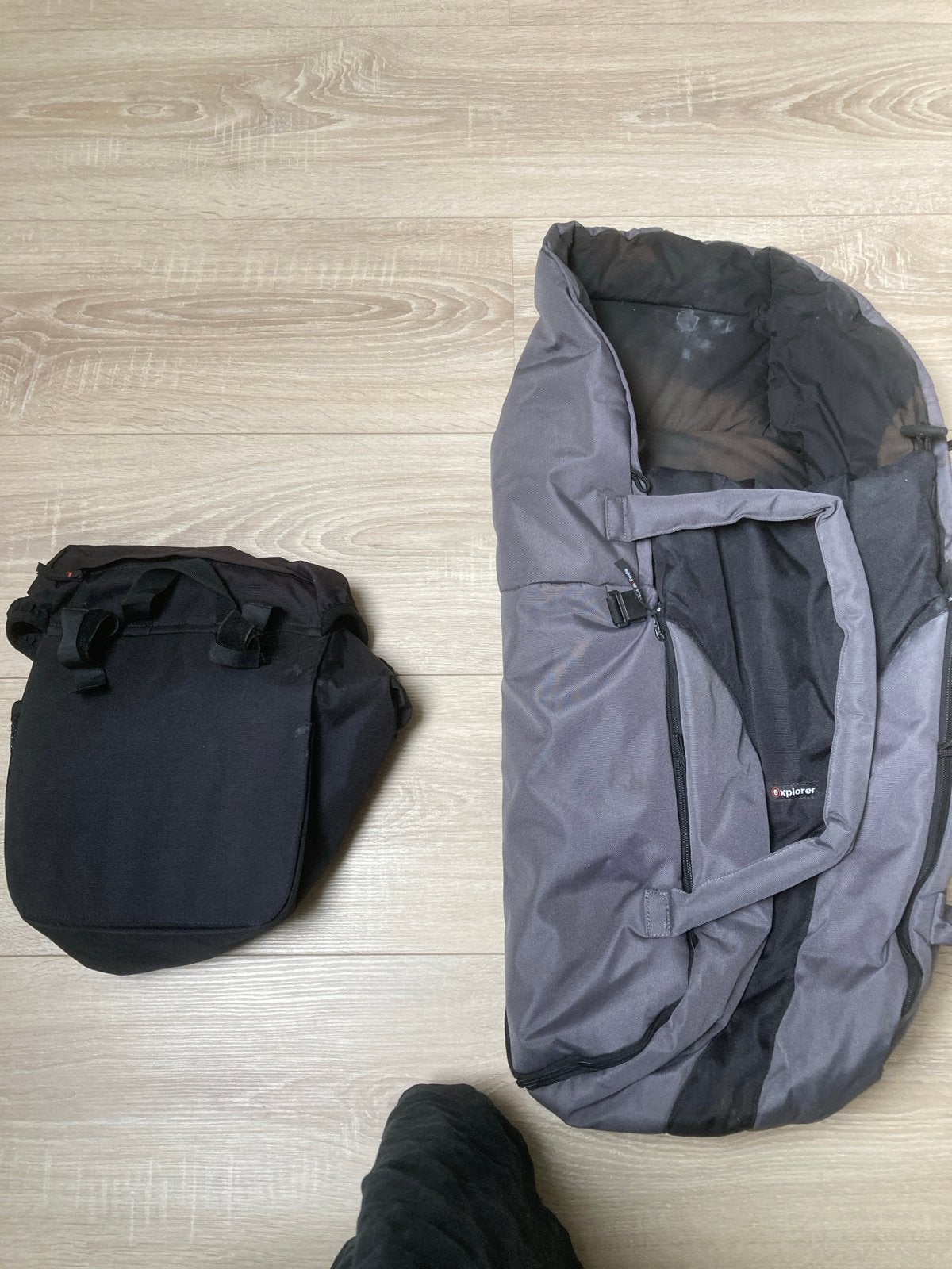 Xplorer reiswieg en tas voor aan wandelwagen - Gebruikt, Gebruikt, Met reiswieg, Ophalen, Kinderwagen