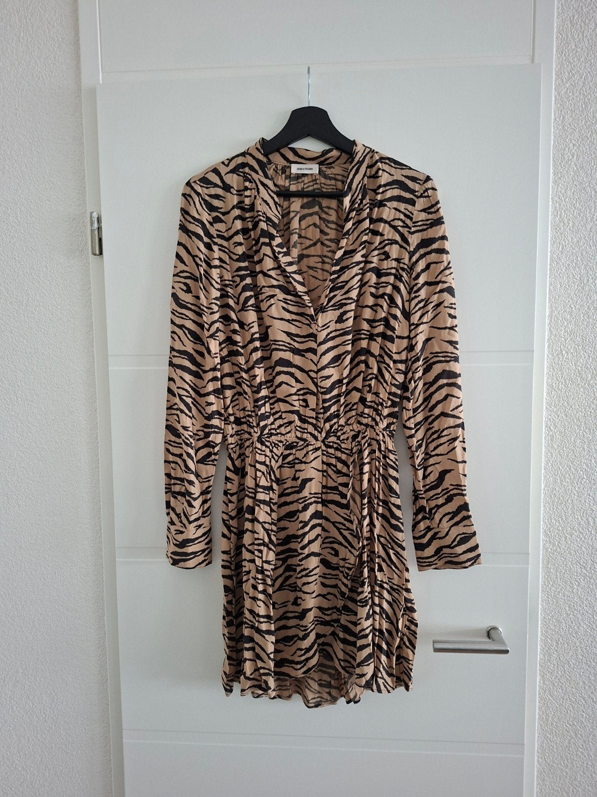 Jurkje Zadig & Voltaire Rinka Tiger  ~ maat M ~, Maat 38/40 (M), Zadig & Voltaire, Bruin, Nieuw