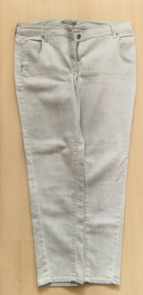 Sandwich jeans, grijs maat 42, zgan!, Maat 42/44 (L), Ophalen of Verzenden, Zo goed als nieuw, Sandwich