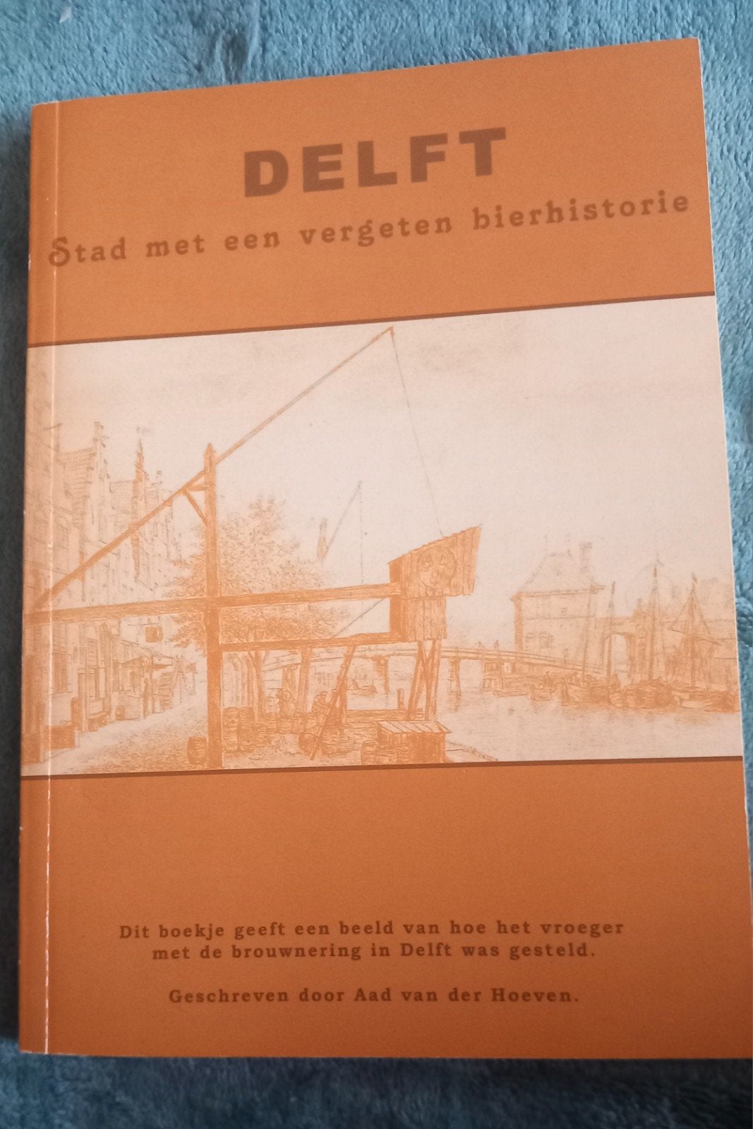 Zeldzaam Delft Stad Met Een Vergeten Bierhistorie 2007, 20e eeuw of later, Ophalen of Verzenden, Zo goed als nieuw, Aad van der Hoeven